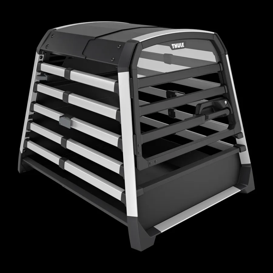 Trasportini Per Cani*Thule Allax threshold compatible L compact Nero/alluminio