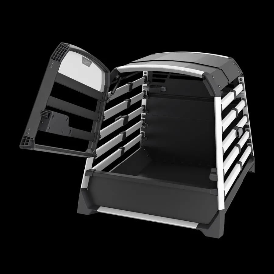 Trasportini Per Cani*Thule Allax threshold compatible L compact Nero/alluminio
