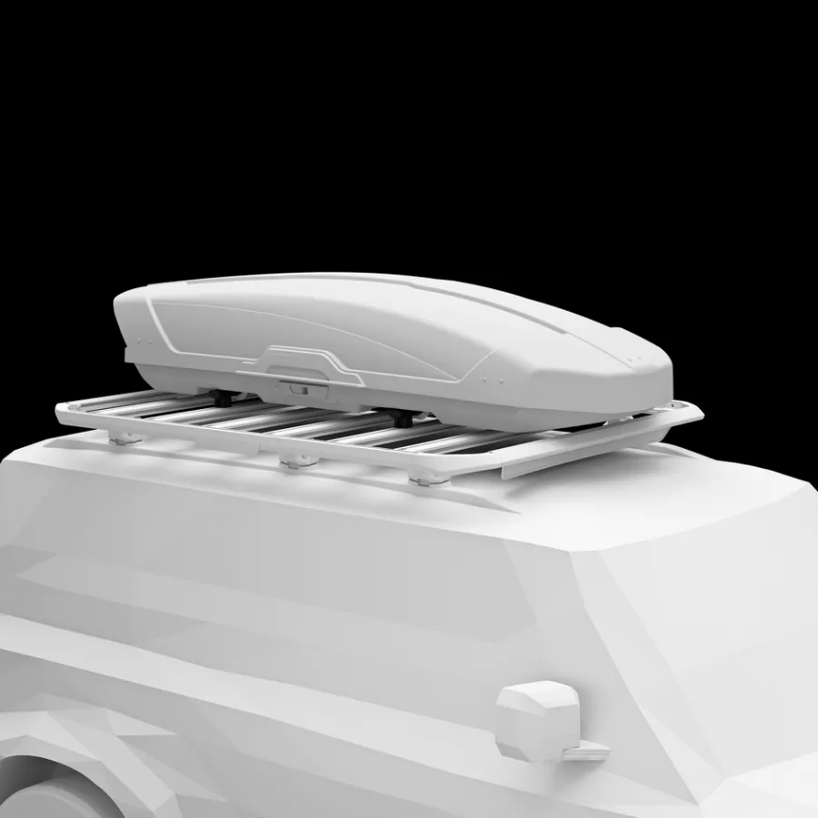 Accessori Per Barre Portatutto E Per La Piattaforma*Thule Caprock cargo box kit