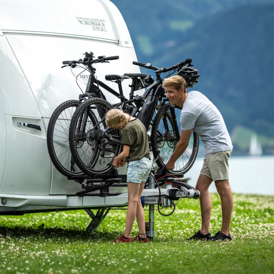 Portabici Da Camper*Thule Caravan Superb XT Anodizzato