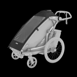 Accessori Per Rimorchi Per Bici|Accessori Per Rimorchi Per Bici*Thule Chariot air purifier cover Nero