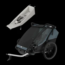 Pacchetti Rimorchio Per Bici|Pacchetti Rimorchio Per Bici*Thule Chariot Cab infant bundle Ardesia scura