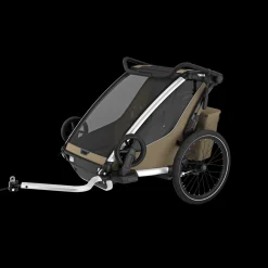Rimorchi Per Bici Per Bambini|Rimorchi Per Bici Per Bambini*Thule Chariot Cross 2 double Cachi sbiadito