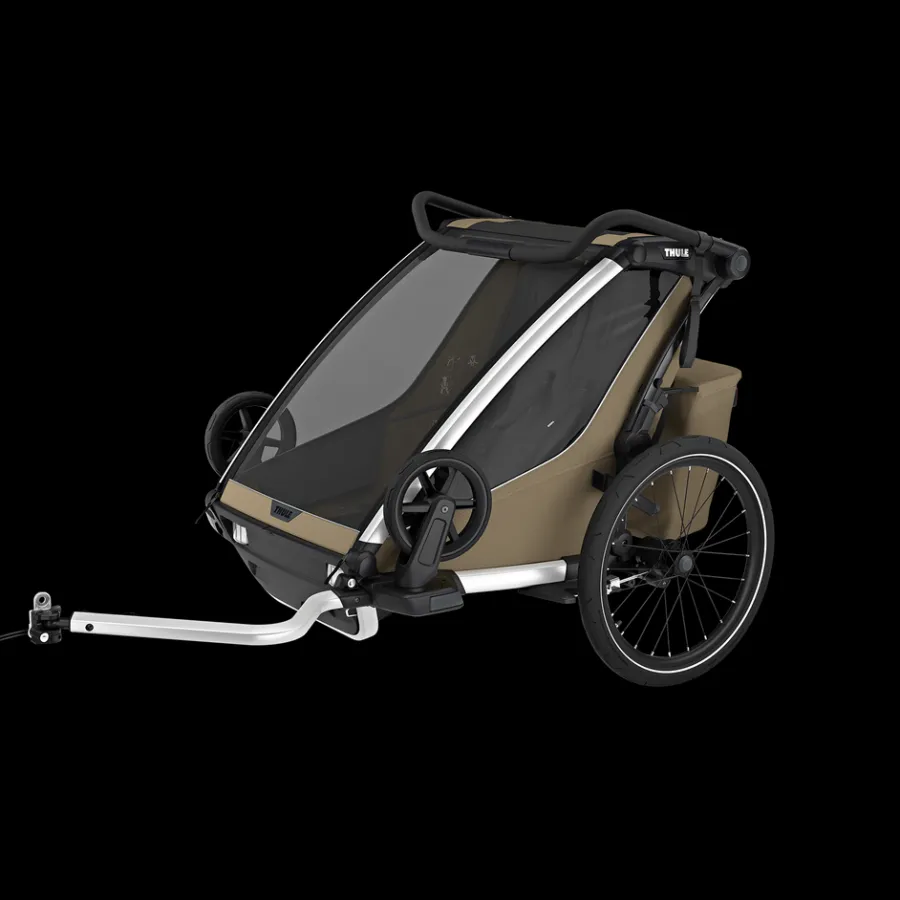 Pacchetti Rimorchio Per Bici|Pacchetti Rimorchio Per Bici*Thule Chariot Cross 2 double jogging bundle Cachi sbiadito