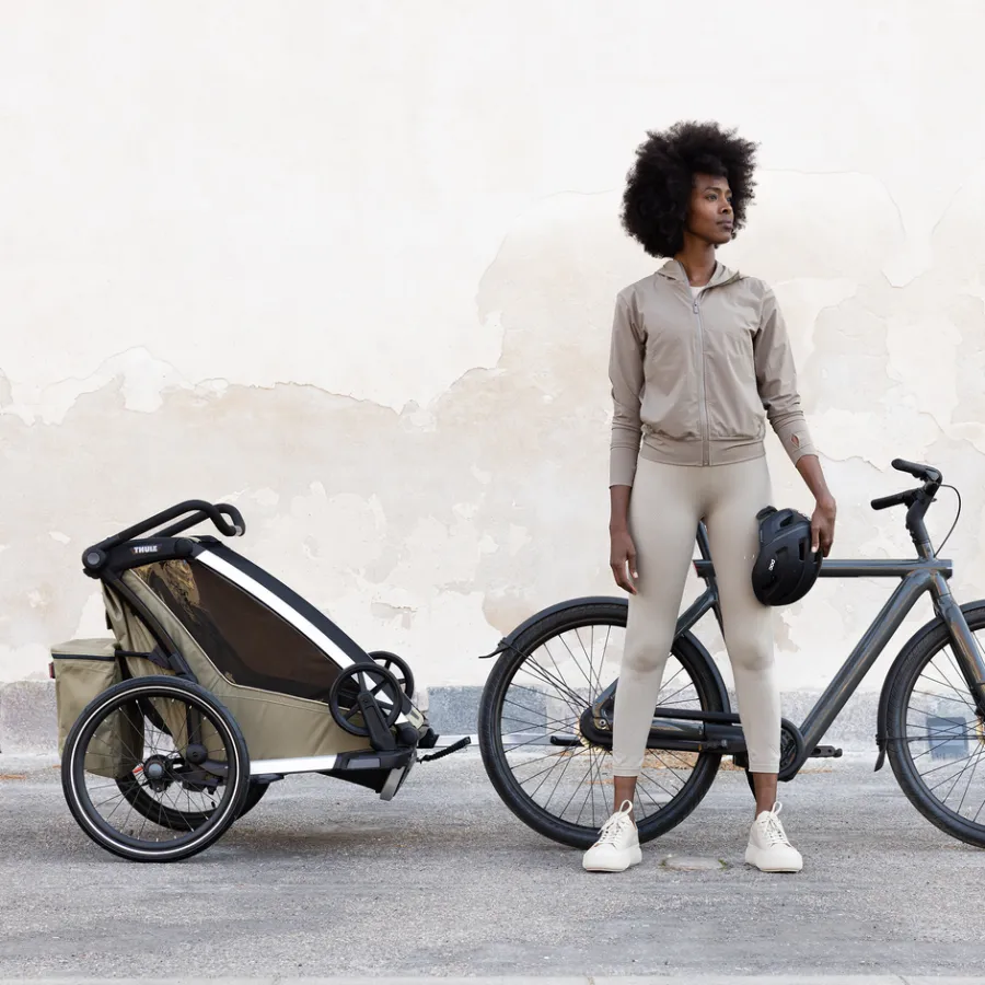 Pacchetti Rimorchio Per Bici|Pacchetti Rimorchio Per Bici*Thule Chariot Cross 2 double jogging bundle Cachi sbiadito