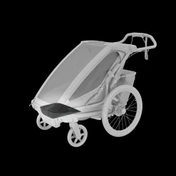 Accessori Per Rimorchi Per Bici|Accessori Per Rimorchi Per Bici*Thule Chariot floor mat single Nero
