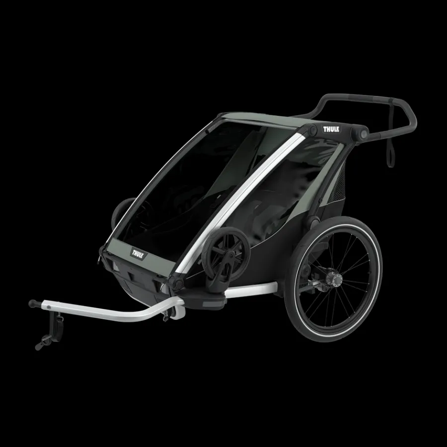 Rimorchi Per Bici Per Bambini|Rimorchi Per Bici Per Bambini*Thule Chariot Lite double Agave