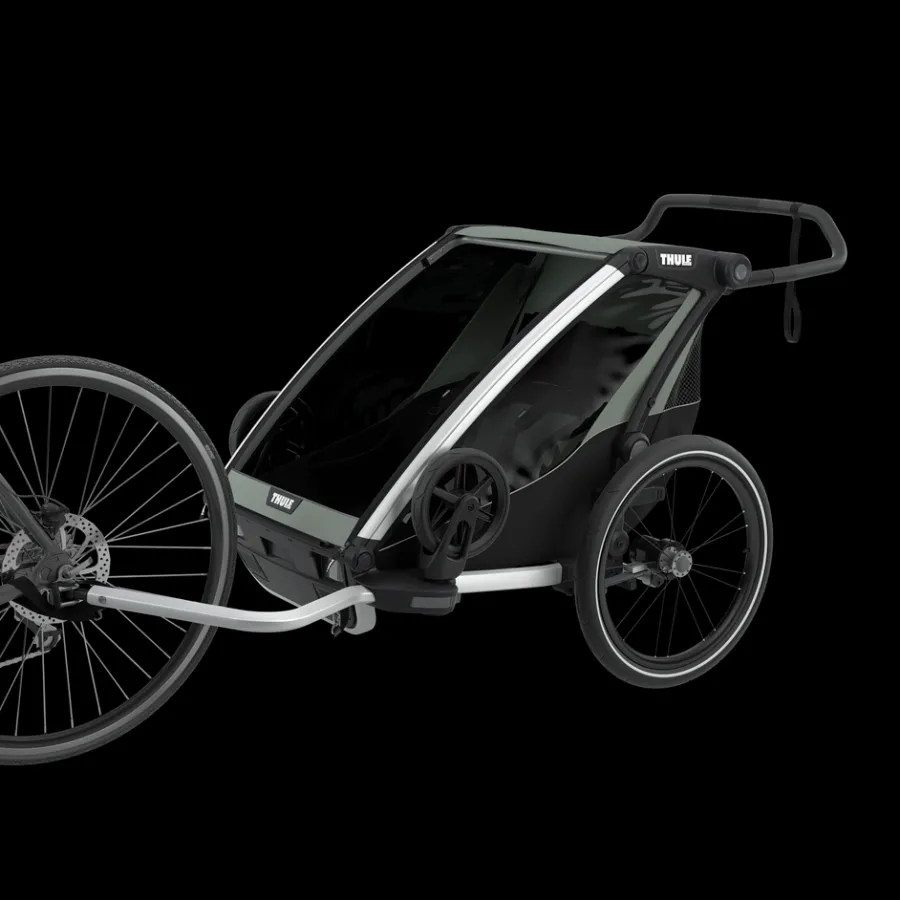 Rimorchi Per Bici Per Bambini|Rimorchi Per Bici Per Bambini*Thule Chariot Lite double Agave
