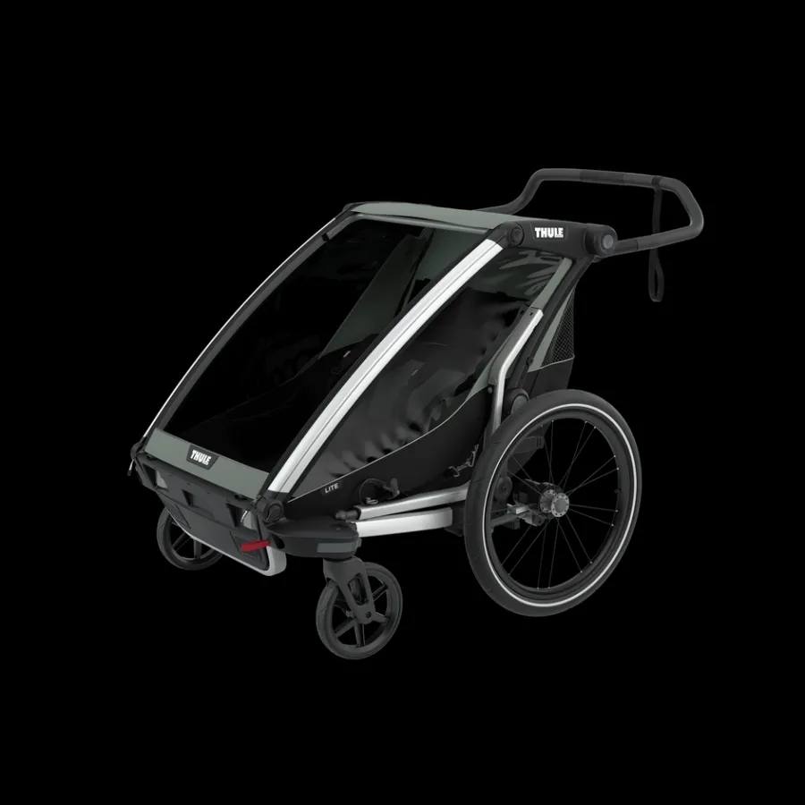 Rimorchi Per Bici Per Bambini|Rimorchi Per Bici Per Bambini*Thule Chariot Lite double Agave