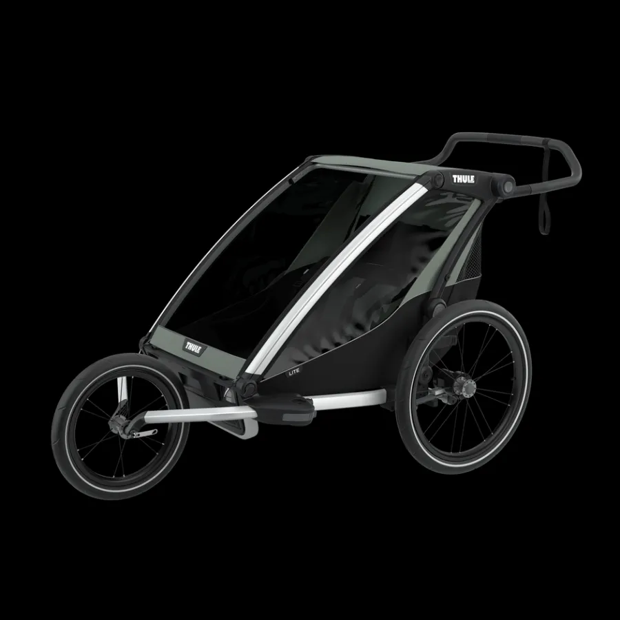 Rimorchi Per Bici Per Bambini|Rimorchi Per Bici Per Bambini*Thule Chariot Lite double Agave