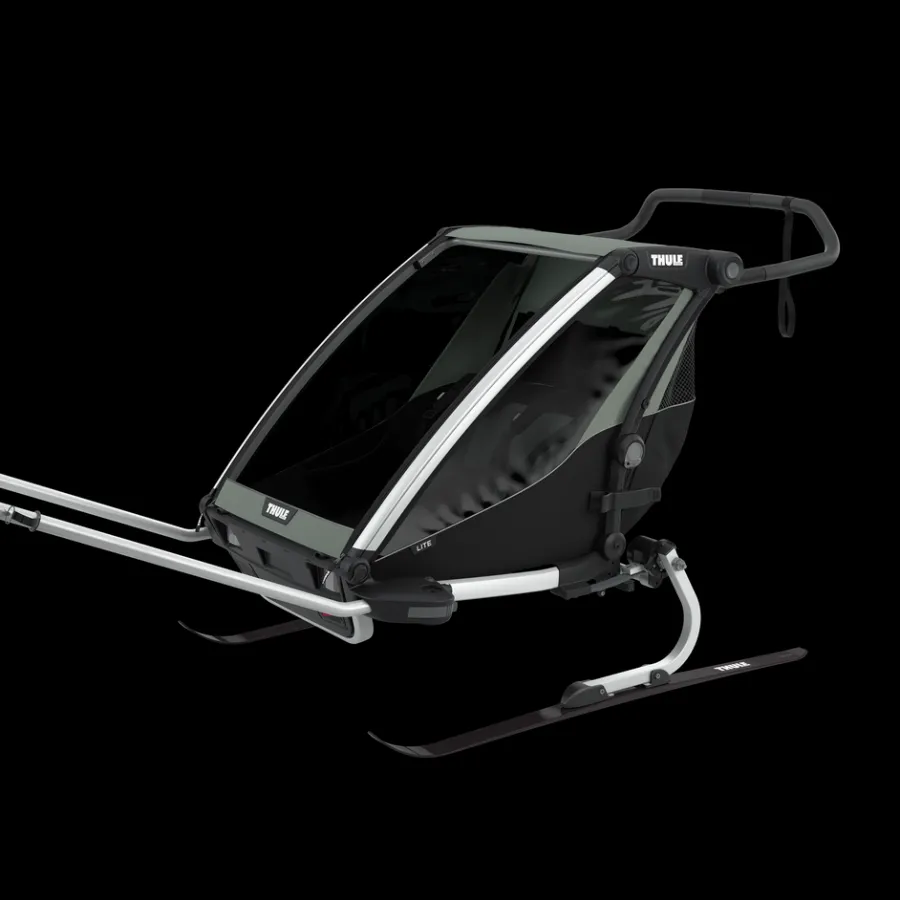 Rimorchi Per Bici Per Bambini|Rimorchi Per Bici Per Bambini*Thule Chariot Lite double Agave