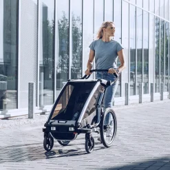Rimorchi Per Bici Per Bambini|Rimorchi Per Bici Per Bambini*Thule Chariot Lite double Agave