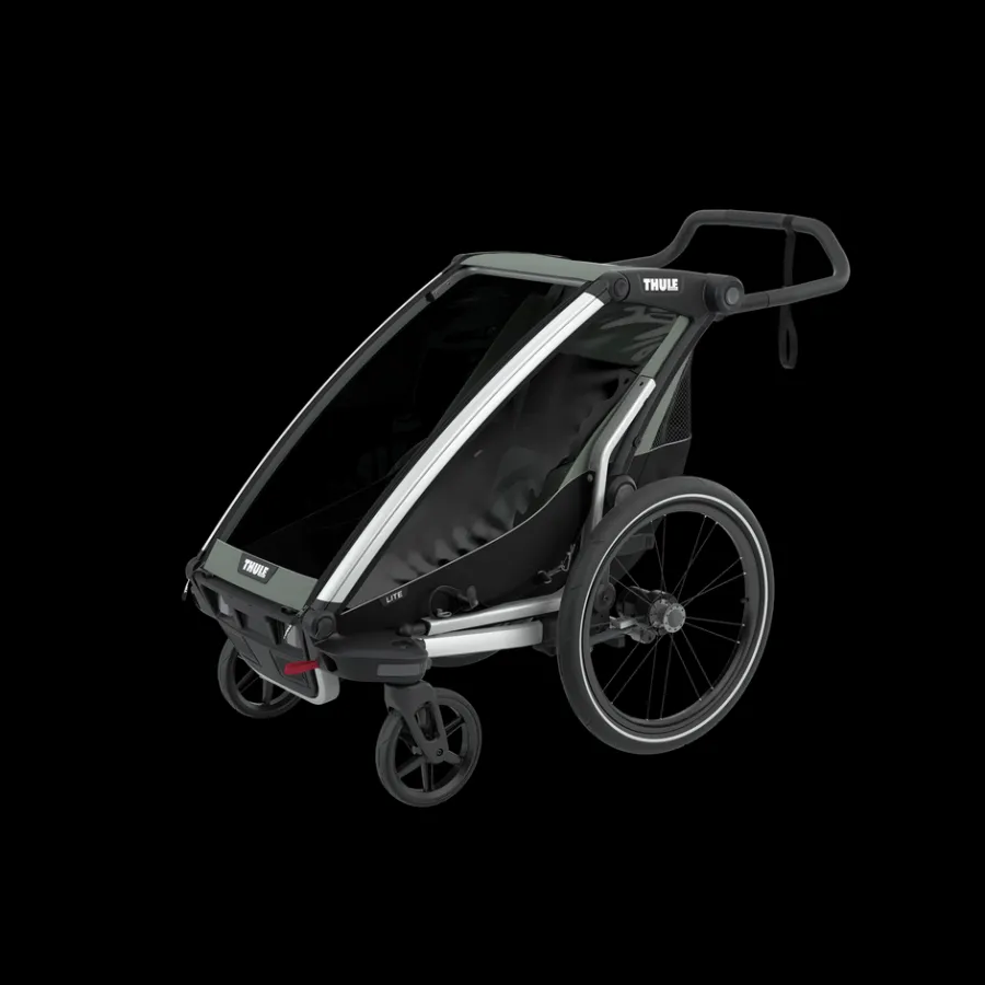 Rimorchi Per Bici Per Bambini|Rimorchi Per Bici Per Bambini*Thule Chariot Lite single Agave