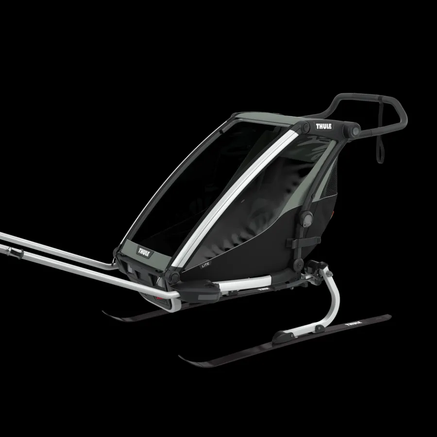 Rimorchi Per Bici Per Bambini|Rimorchi Per Bici Per Bambini*Thule Chariot Lite single Agave