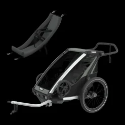 Pacchetti Rimorchio Per Bici|Pacchetti Rimorchio Per Bici*Thule Chariot Lite single infant bundle Agave