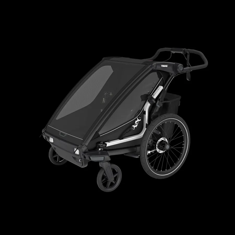 Rimorchi Per Bici Per Bambini|Rimorchi Per Bici Per Bambini*Thule Chariot Sport 2 double Nero