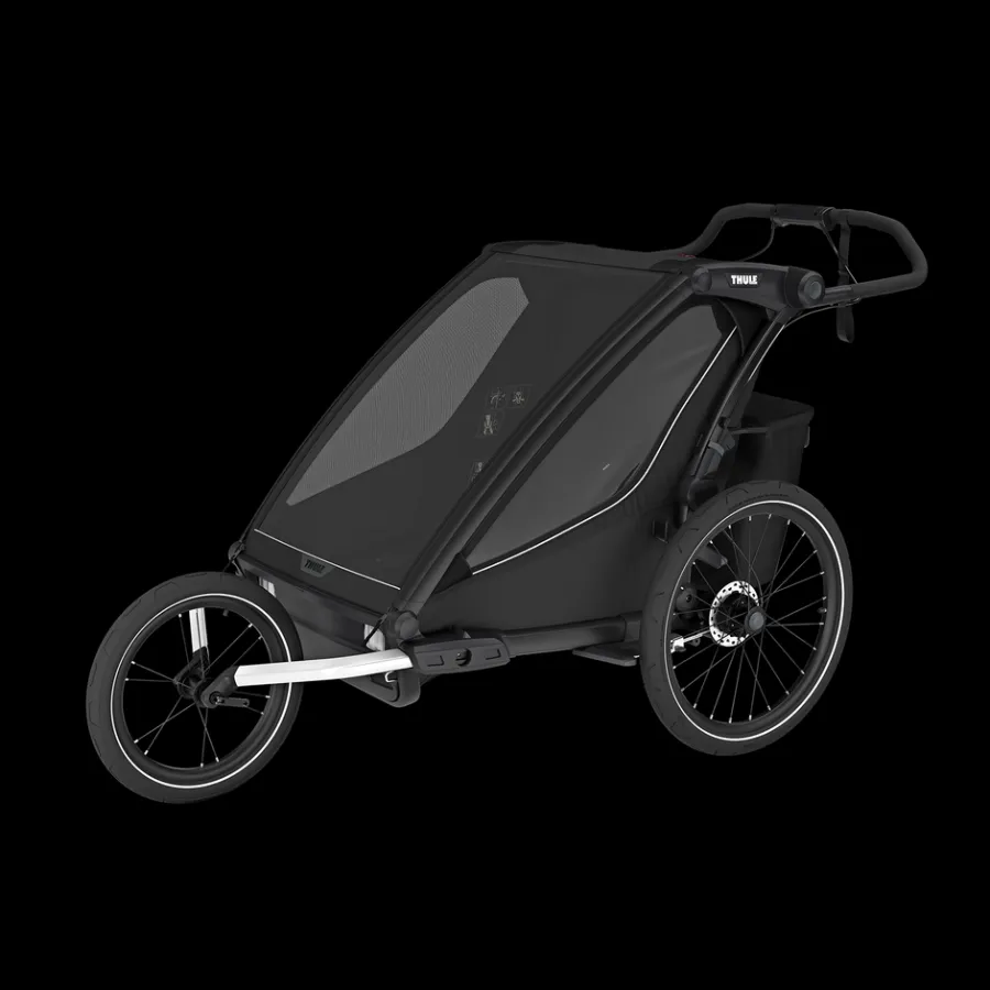 Rimorchi Per Bici Per Bambini|Rimorchi Per Bici Per Bambini*Thule Chariot Sport 2 double Nero