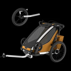 Pacchetti Rimorchio Per Bici|Pacchetti Rimorchio Per Bici*Thule Chariot Sport 2 single jogging Bundle Natural gold