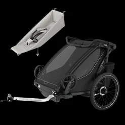 Pacchetti Rimorchio Per Bici|Pacchetti Rimorchio Per Bici*Thule Chariot Sport double infant bundle Nero