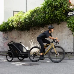 Pacchetti Rimorchio Per Bici|Pacchetti Rimorchio Per Bici*Thule Chariot Sport double infant bundle Nero