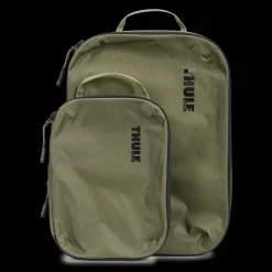 Scomparti A Cubo E Cartelline Da Viaggio*Thule compression cube set Verde chiaro