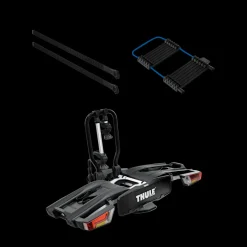 Pacchetti Portabici|Pacchetti Portabici*Thule EasyFold XT fatbike bundle Nero/alluminio