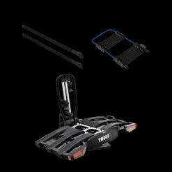 Pacchetti Portabici|Pacchetti Portabici*Thule EasyFold XT fatbike bundle Nero/alluminio