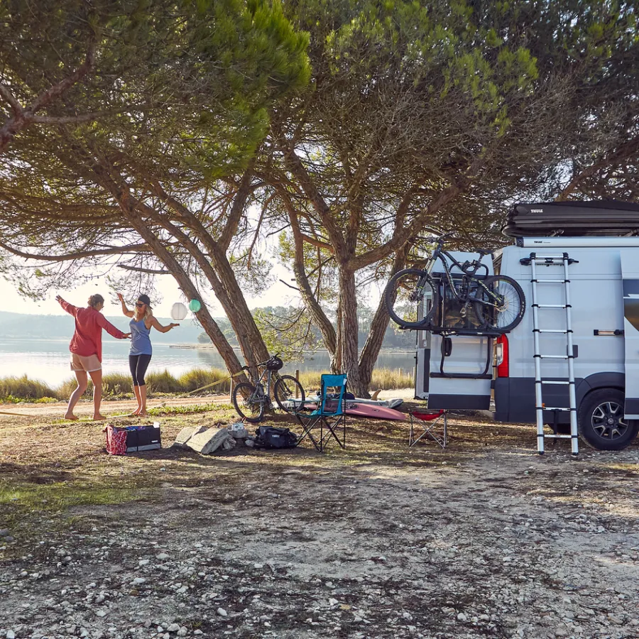 Portabici Da Camper*Thule Elite Van XT Anodizzato