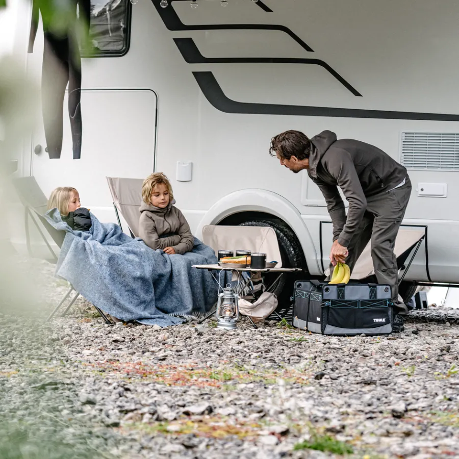 Comparti Portaoggetti E Organizer*Thule Go Box Nero/grigio