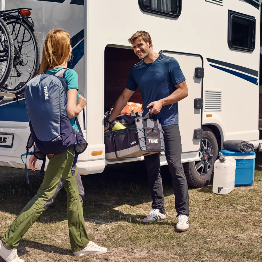 Comparti Portaoggetti E Organizer*Thule Go Box Nero/grigio