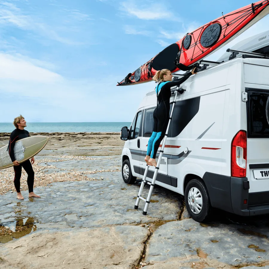 Porta Canoa E Kayak*Thule Hullavator Pro Nero
