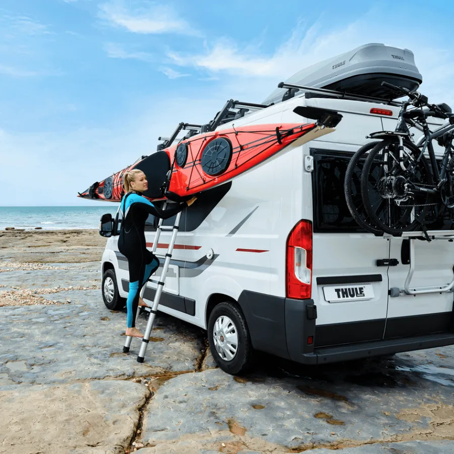 Porta Canoa E Kayak*Thule Hullavator Pro Nero