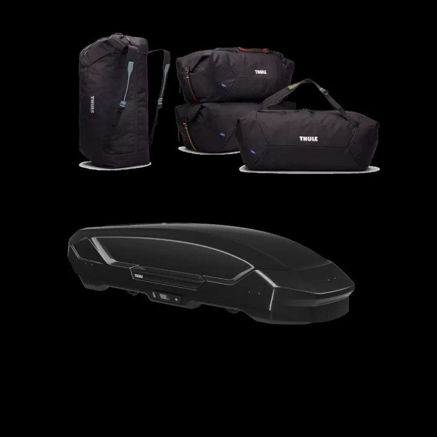 Pacchetti Bagagliera*Thule Motion 3 travel bundle Nero lucido