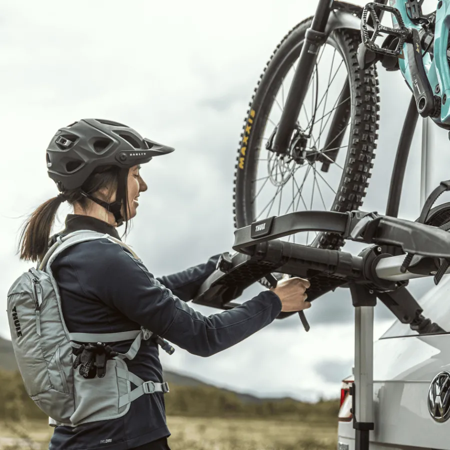 Portabici Posteriori|Portabici Posteriori*Thule OutWay Platform Nero/alluminio