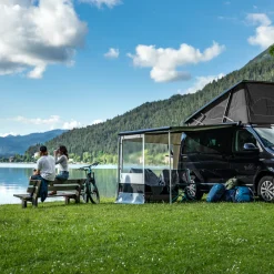 Pannelli Per Camper*Thule Rain Blocker G2 Side Grigio