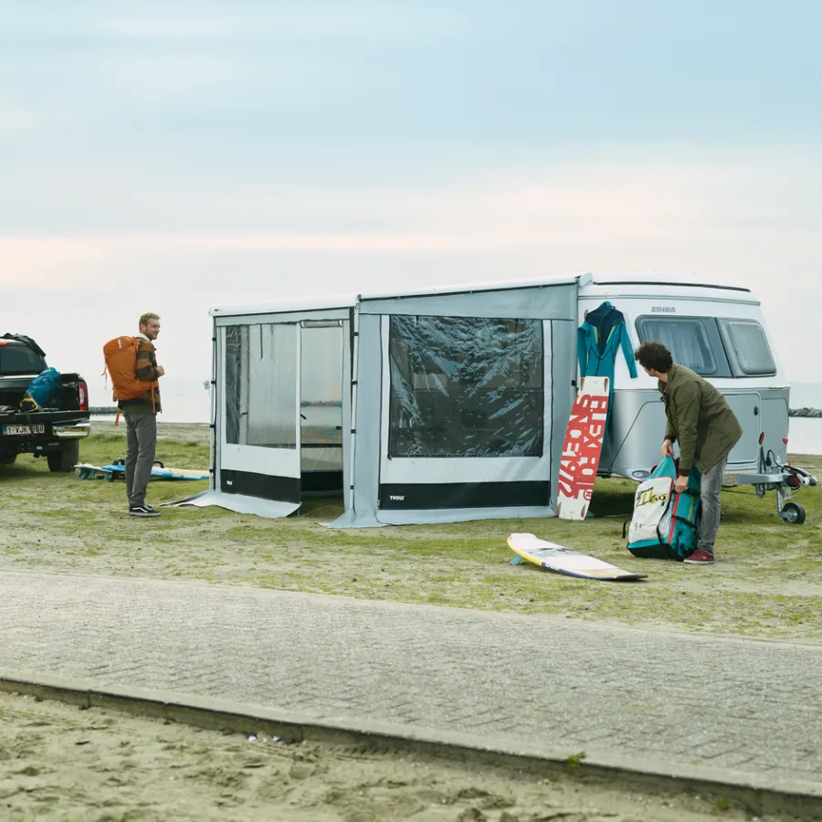 Tende Per Camper*Thule Residence G3 Nero/grigio/bianco