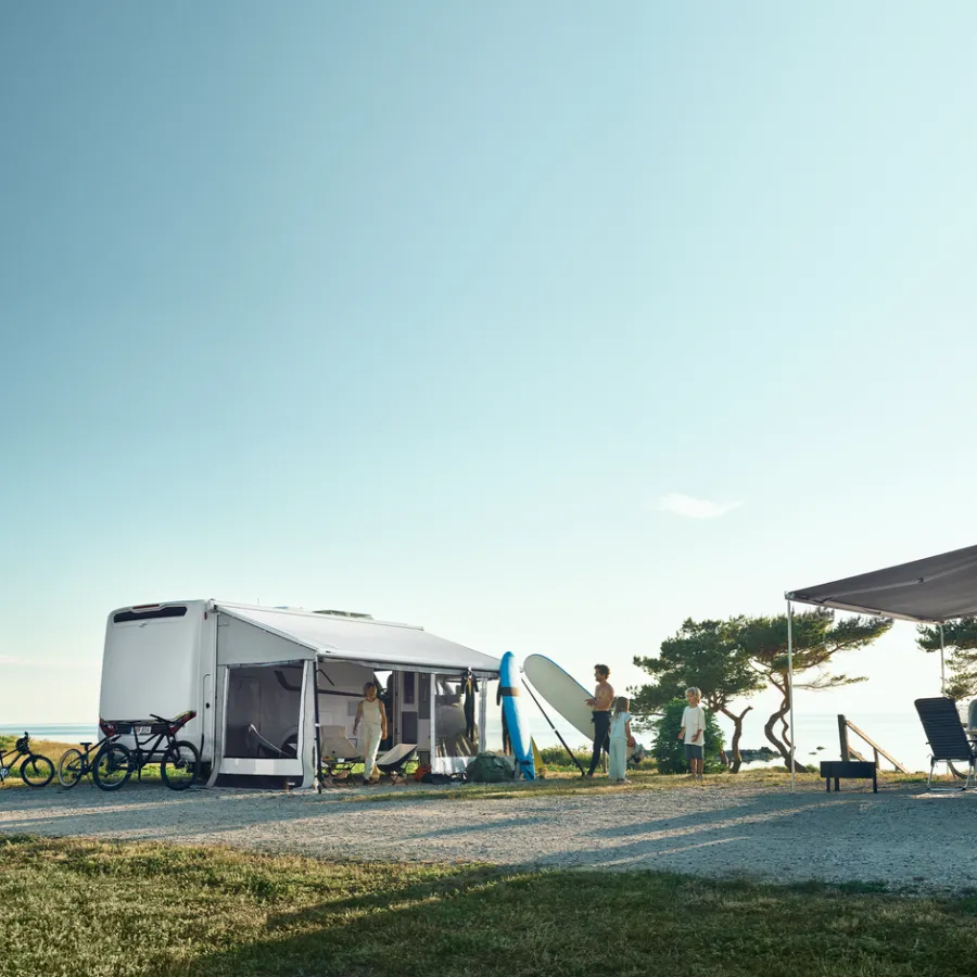 Tende Per Camper*Thule Residence G3 Nero/grigio/bianco