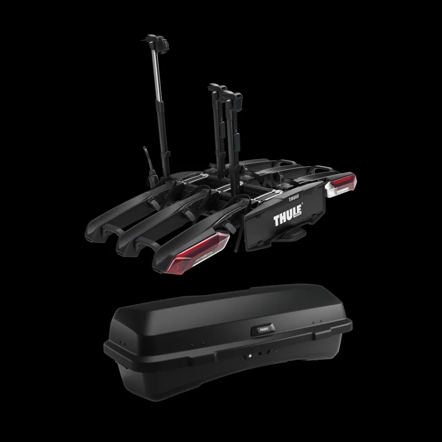 Pacchetti Bagagliera*Thule Santu + Epos 3-bike essential package Nero