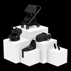 Pacchetti Per Seggiolini Auto*Thule Shine travel system bundle Misty rose on black