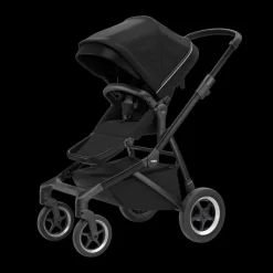 Passeggini Gemellari|Passeggini Combinati*Thule Sleek Midnight black on black