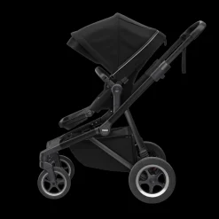 Passeggini Gemellari|Passeggini Combinati*Thule Sleek Midnight black on black