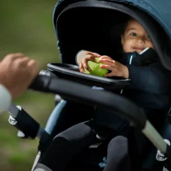 Passeggini Gemellari|Passeggini Combinati*Thule Sleek Midnight black on black