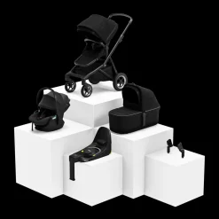 Pacchetti Per Seggiolini Auto|Pacchetti Passeggino*Thule Sleek travel system bundle Soft green on black