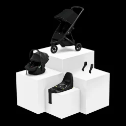 Pacchetti Per Seggiolini Auto|Pacchetti Passeggino*Thule Spring travel system bundle Beige morbido su nero