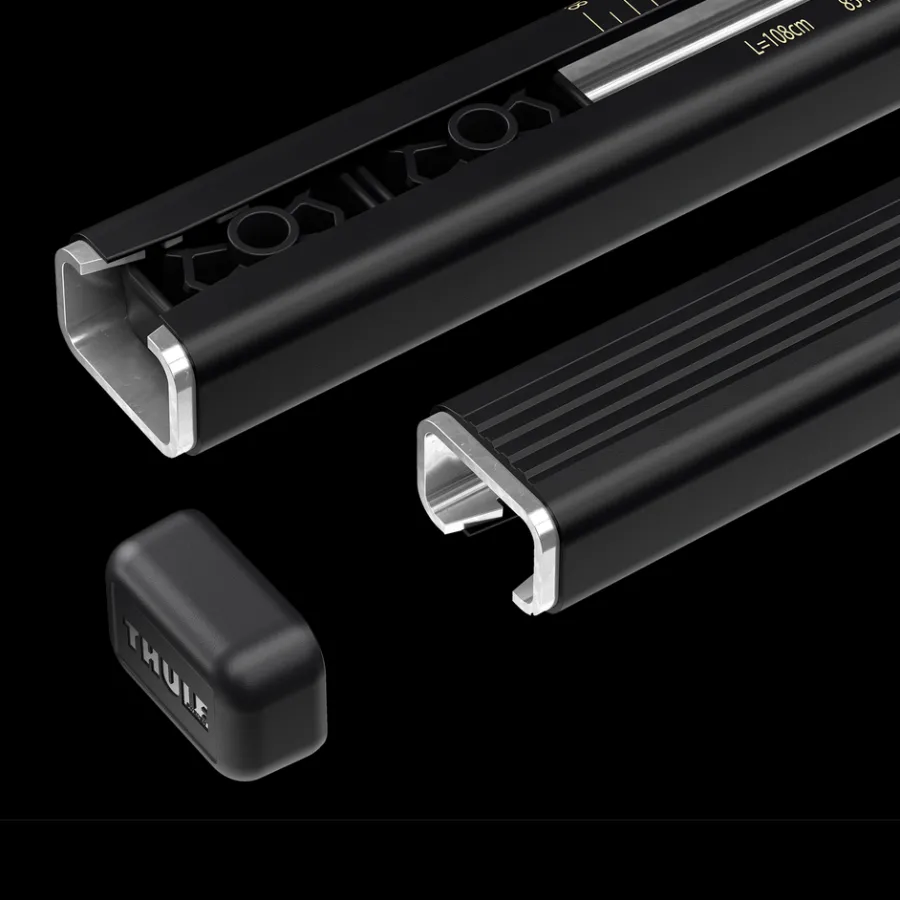 Accessori Per Barre Portatutto E Per La Piattaforma*Thule SquareBar Evo Nero