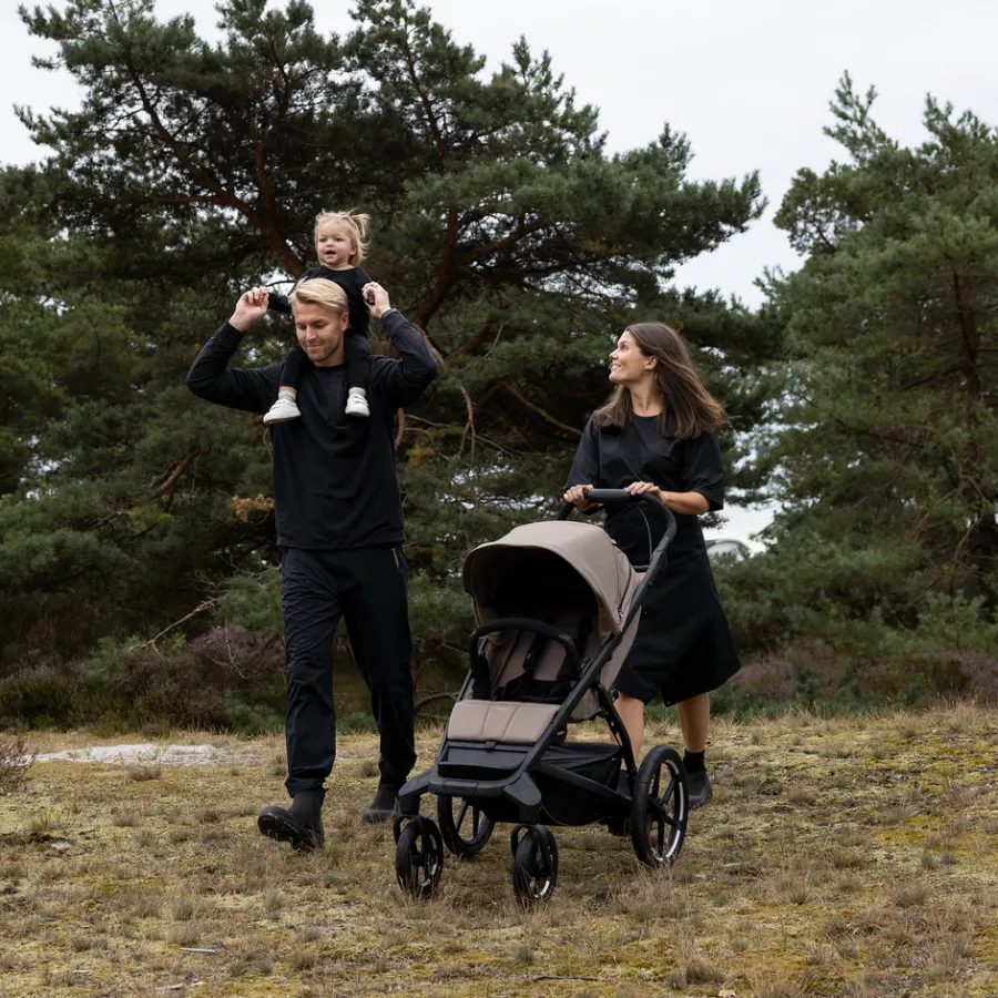 Passeggini Combinati|Passeggini Da Jogging E Per Tutti I Terreni*Thule Urban Glide 4-wheel taupe colorato su nero