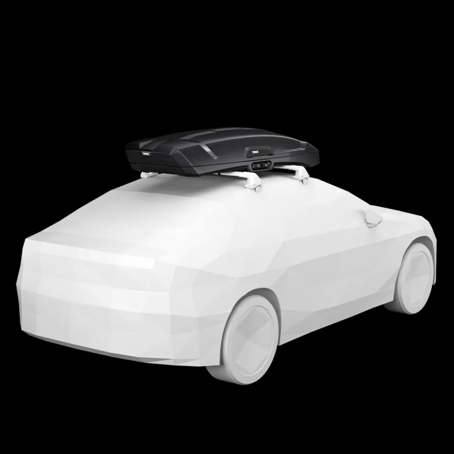 Box Da Tetto*Thule Vector M Nero metallizzato