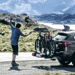 Portabici Da Gancio Di Traino|Portabici Da Gancio Di Traino*Thule VeloSpace XT Nero/alluminio